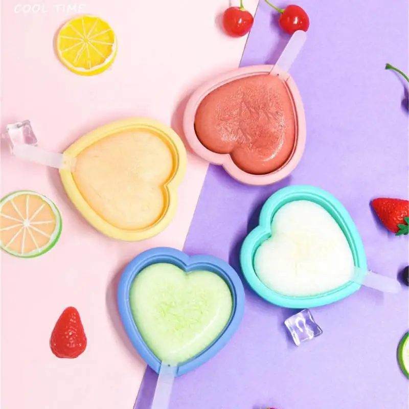 

Ice Cream Mold DIY Ice Makers Convenient Popsicle Dessert Mold Kitchen Gadget Homemade Dessert Freezer Cute Ice Tools