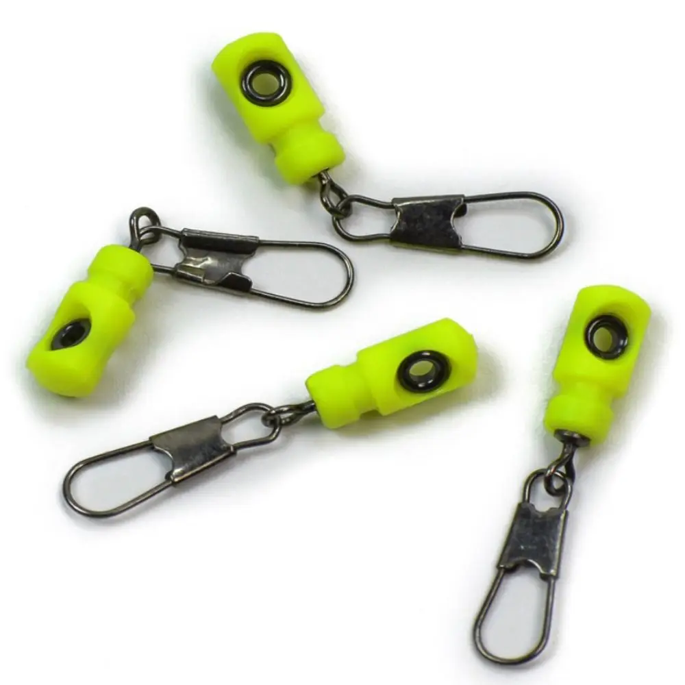

Swivels Fish Tackle External Buckle Float Seat Connecting Ring Rotating Device Hanging Plug Float Connector