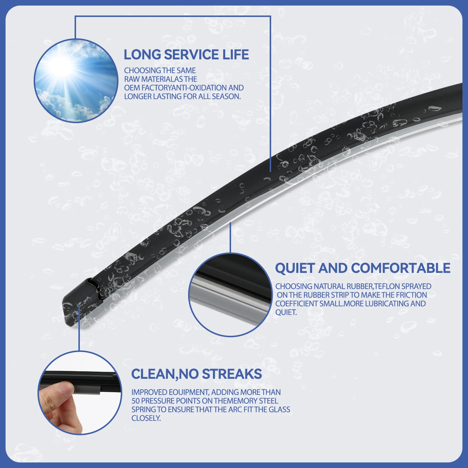 Передний стеклоочиститель Xukey для MG ZS EV ZX ZST VS 2017 2018 2019 2020 2021 2022 2023 лобовое стекло 24