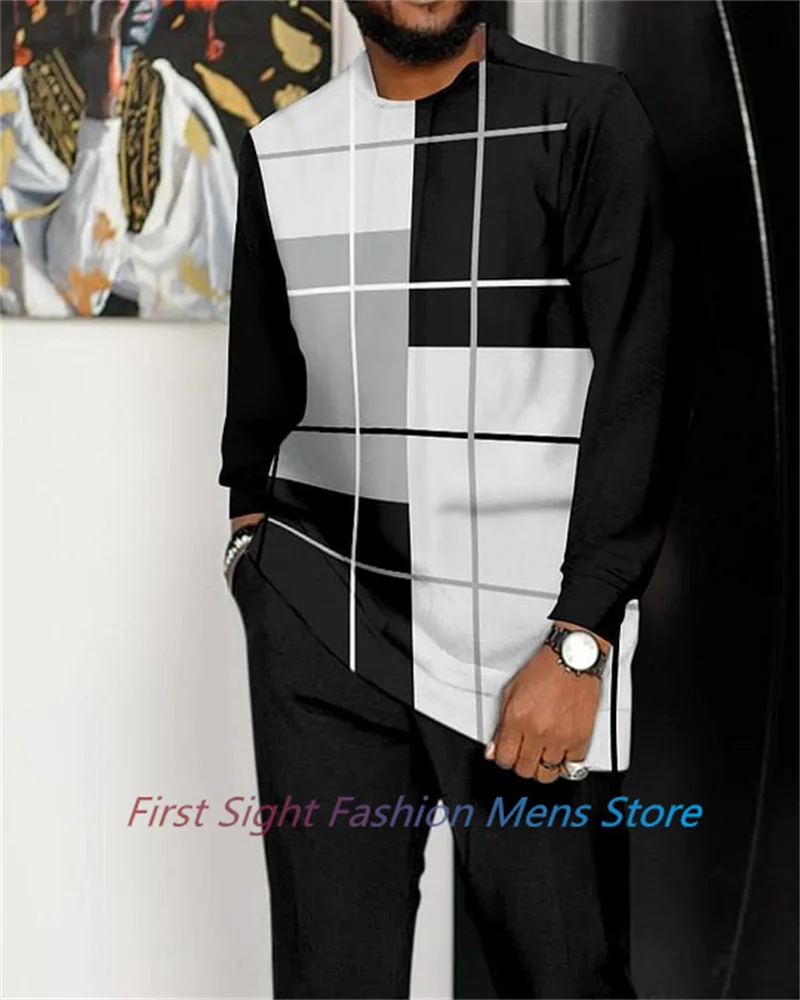 Рисунок 4 - Костюм спортивный мужской в полоску