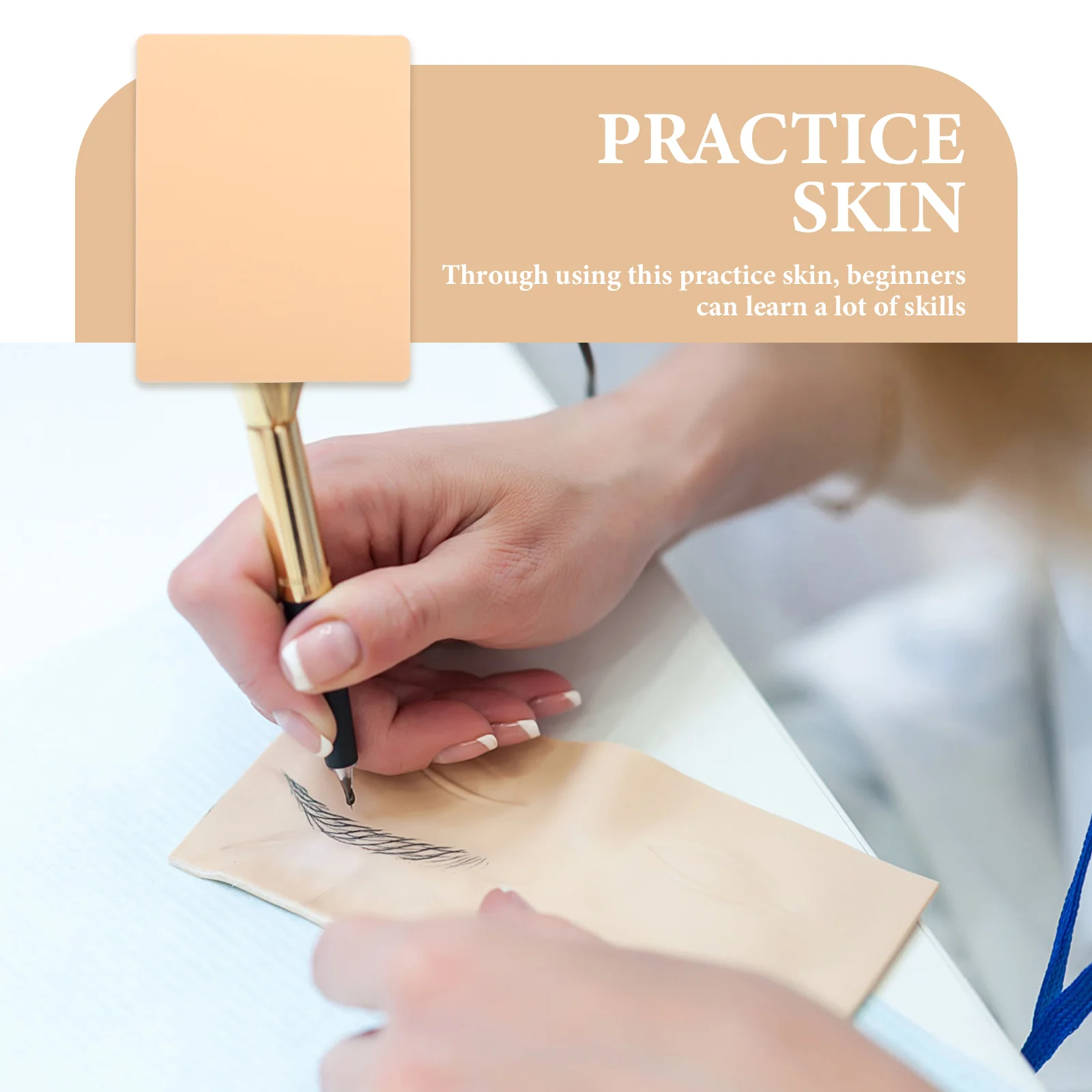 10 шт. поддельные практические татуировки для кожи салон Unibrow татуировка