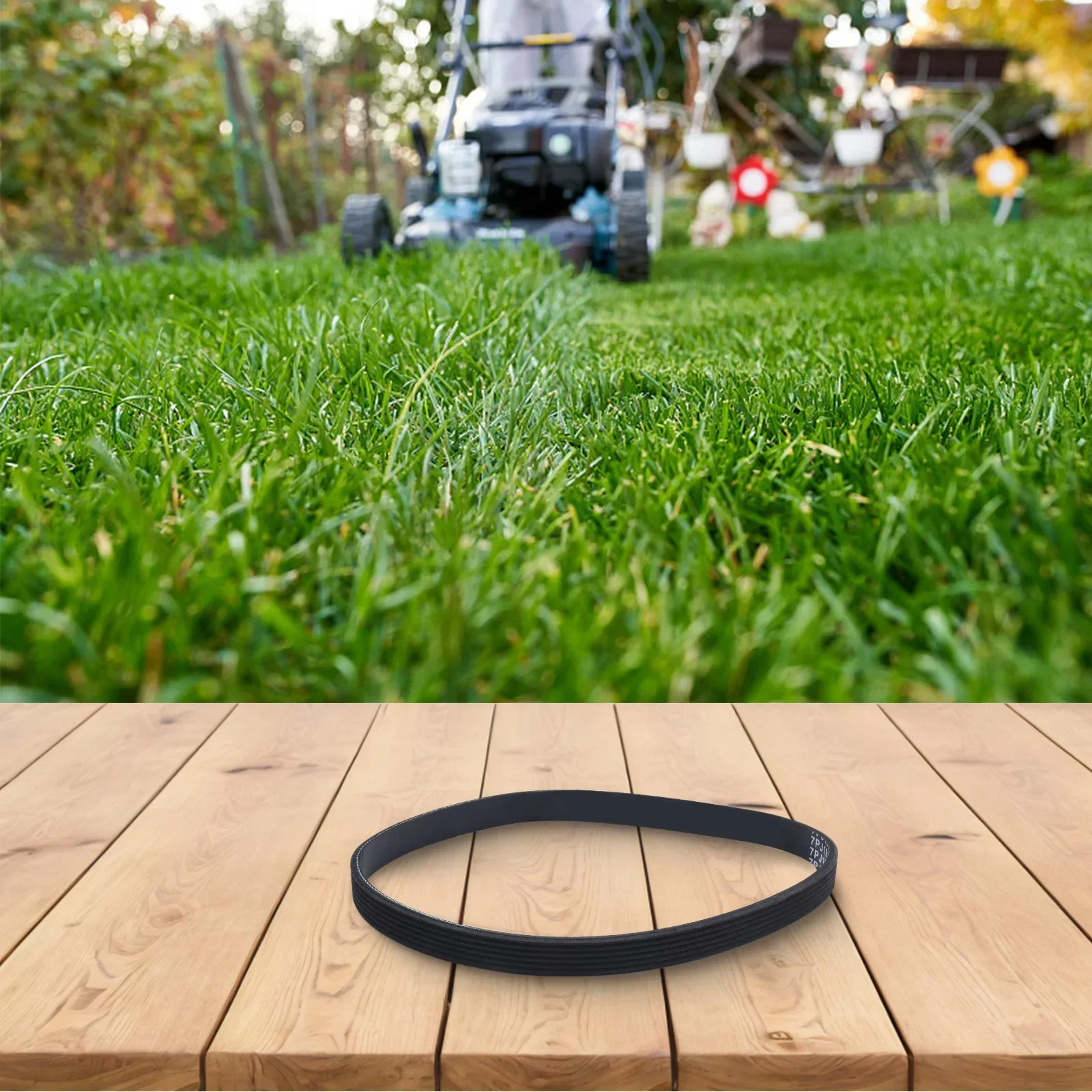 Ремень привода для газонокосилки ремень 6PJ490 автомобилей Qualcast