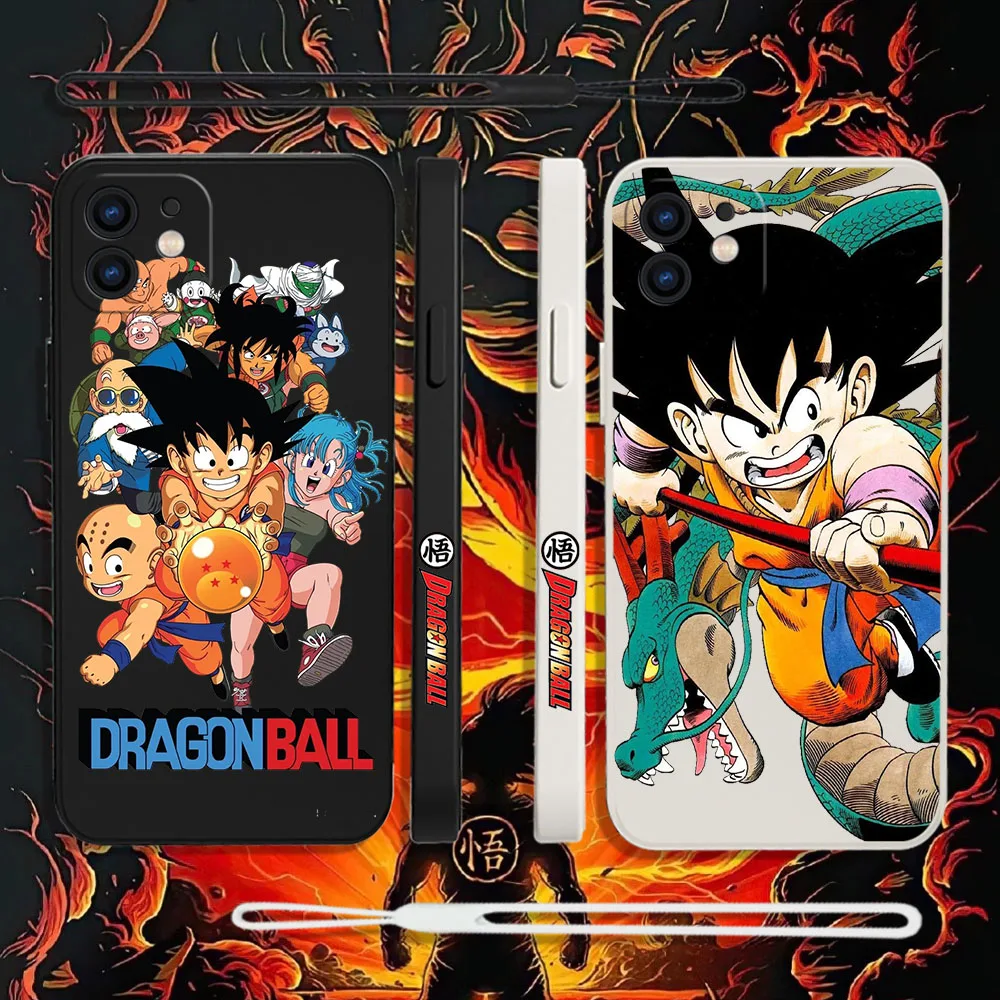 

Dragons Balls Son-Gokus Phone Case For Xiaomi Redmi Note 11 10A 10 10S 9 8 7 Pro Plus 10C 9A 9C 9T 4G 5G Cases with Hand Strap