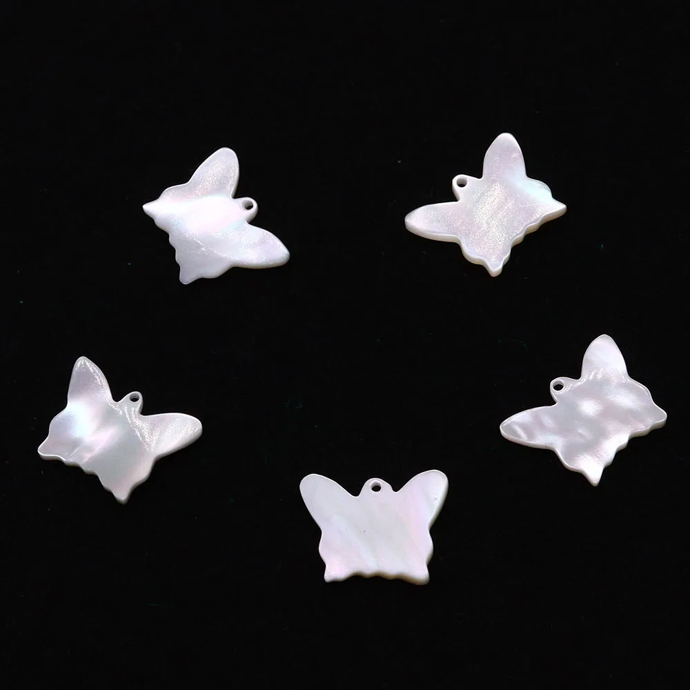 

Natural Butterfly Shape Sea Shell Pendant for Women's Jewelry Making Diy Accessories for Making Necklace Earrings Accessories