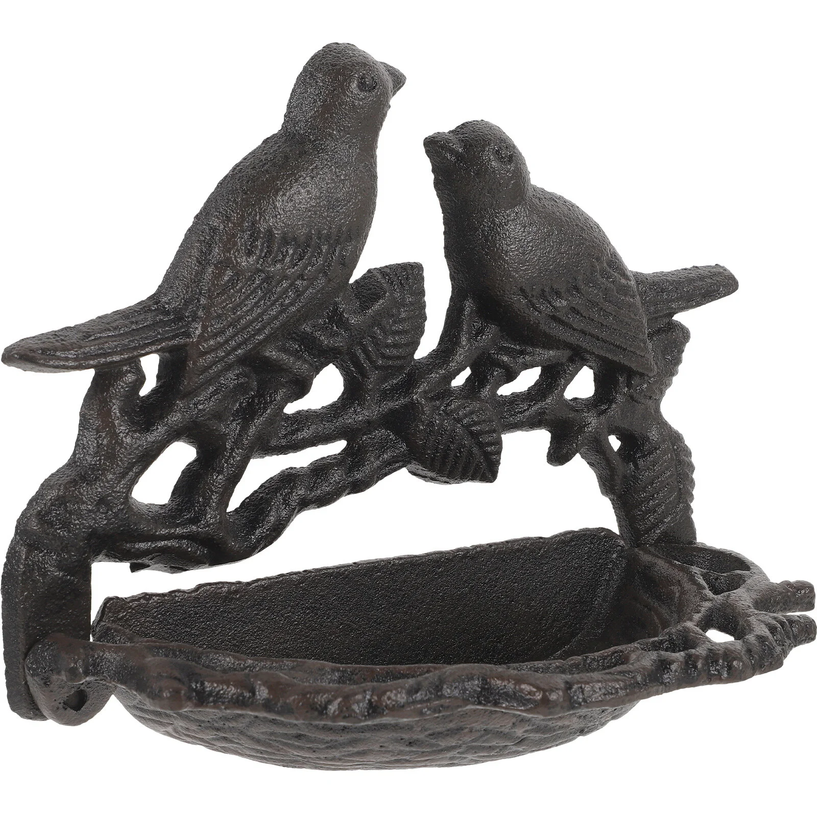 

Garden Bird Feeder Pigeon Tray Outdoor Wall Hanging Food Iron Feeders Mounted Outside Window