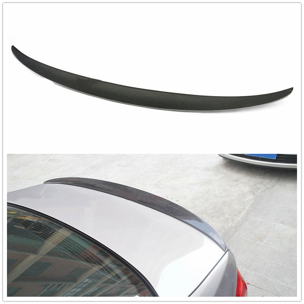 

Trunk Lid Rear Spoiler Wing For BMW 5 Series G30 F90 M5 Sedan P Style Carbon Fiber 520i 530i 540i Car Decklid Lip Flap Splitter