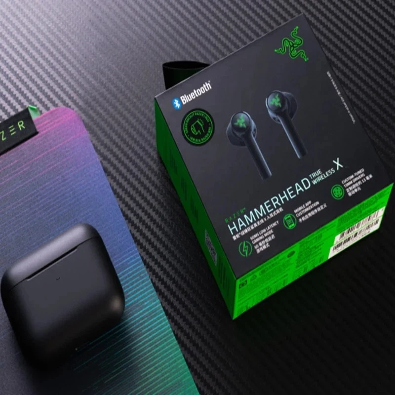 Беспроводные игровые наушники Razer Bluetooth 5 2 TWS с низкой задержкой