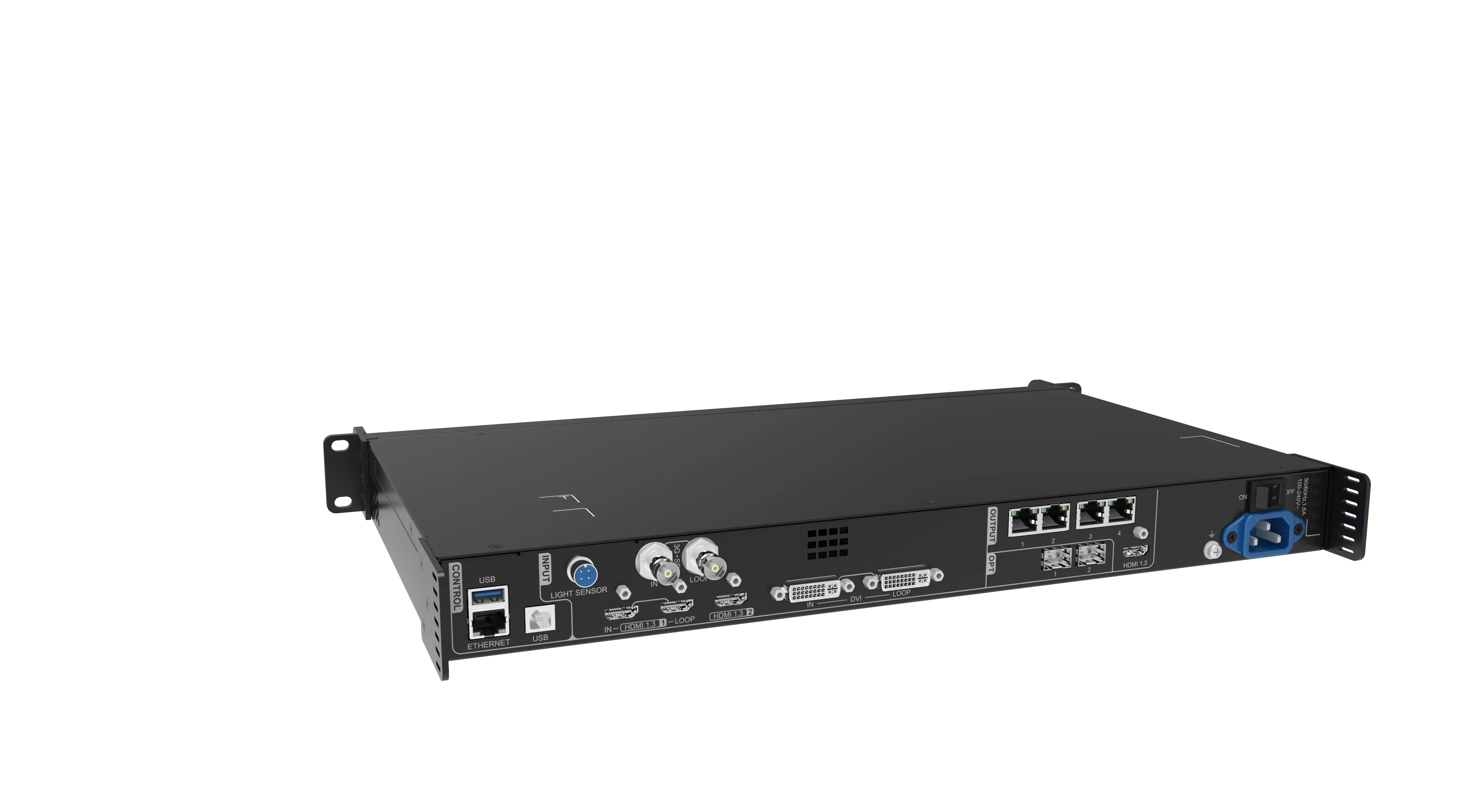 Фото Обычный универсальный металлический контроллер видеопроцессора Novastar VX400 Pro для светодиодной видеостены на складе №5