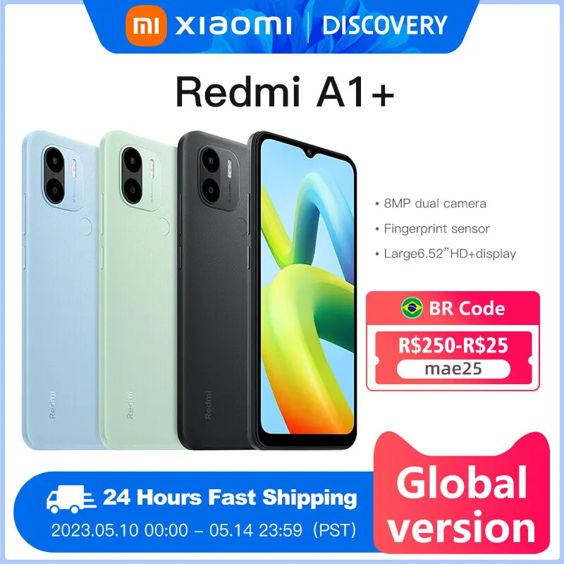 

Смартфон Xiaomi Redmi A1 +, 2 ГБ + 32 ГБ, 8-мегапиксельная камера, 5000 мАч
