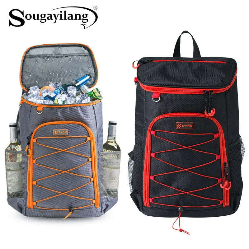 

Водонепроницаемый рюкзак Sougayilang, тактическая зимняя износостойкая водонепроницаемая сумка для рыбалки, уличная спортивная Простая Дорожн...