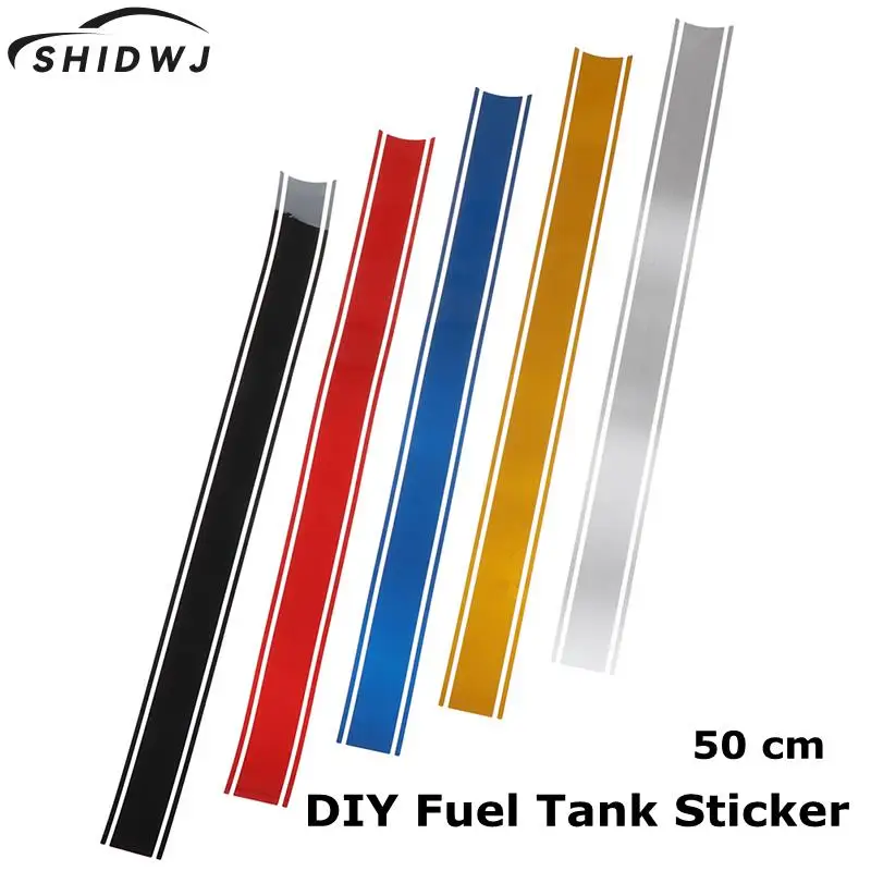 

50cm Car sticker DIY Motorcycle Fuel Tank Sticker Racer Stripe Pinstripe Decal DIY Waterproof for Racing Motorcycle Accessories