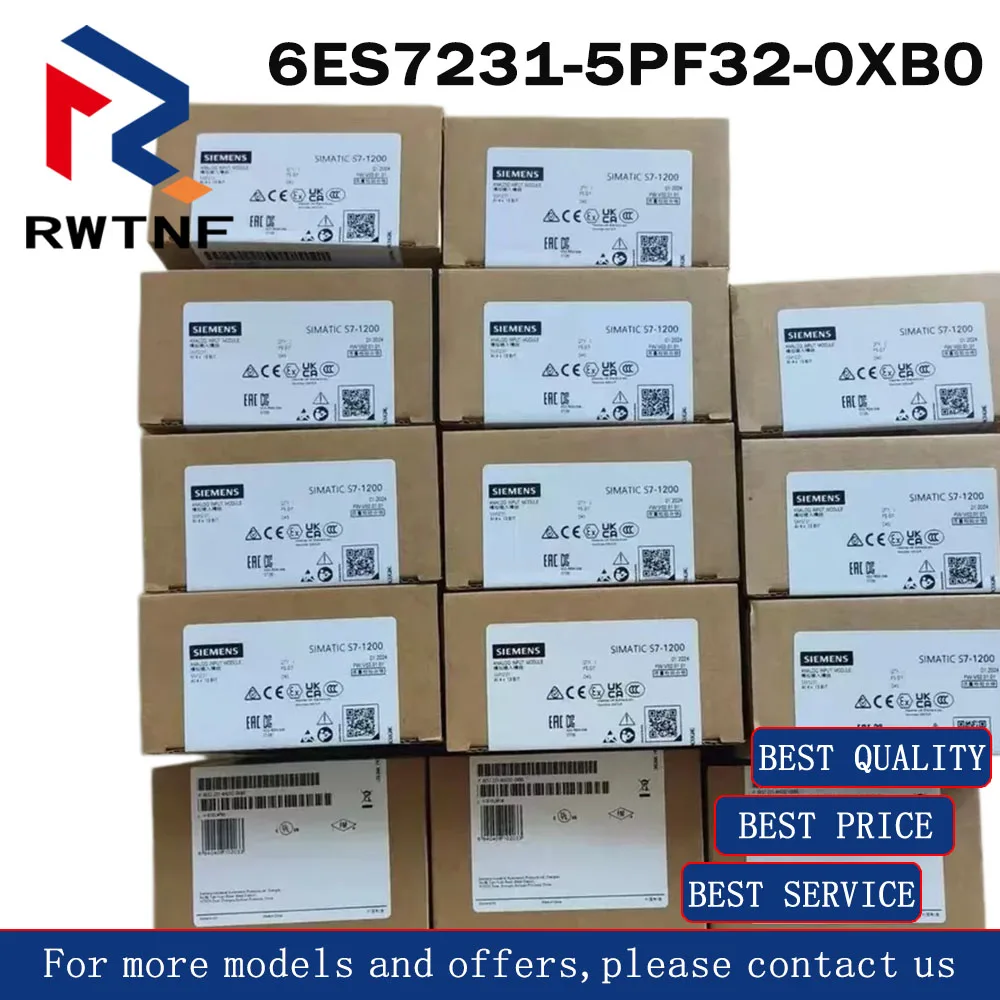 Фото Новый оригинальный модуль ИИ 6ES7231-5PF32-0XB0 SIEMENS SIMATIC S7-1200 серии AI 8xRTD, 100% оригинальный, в наличии на складе. №4