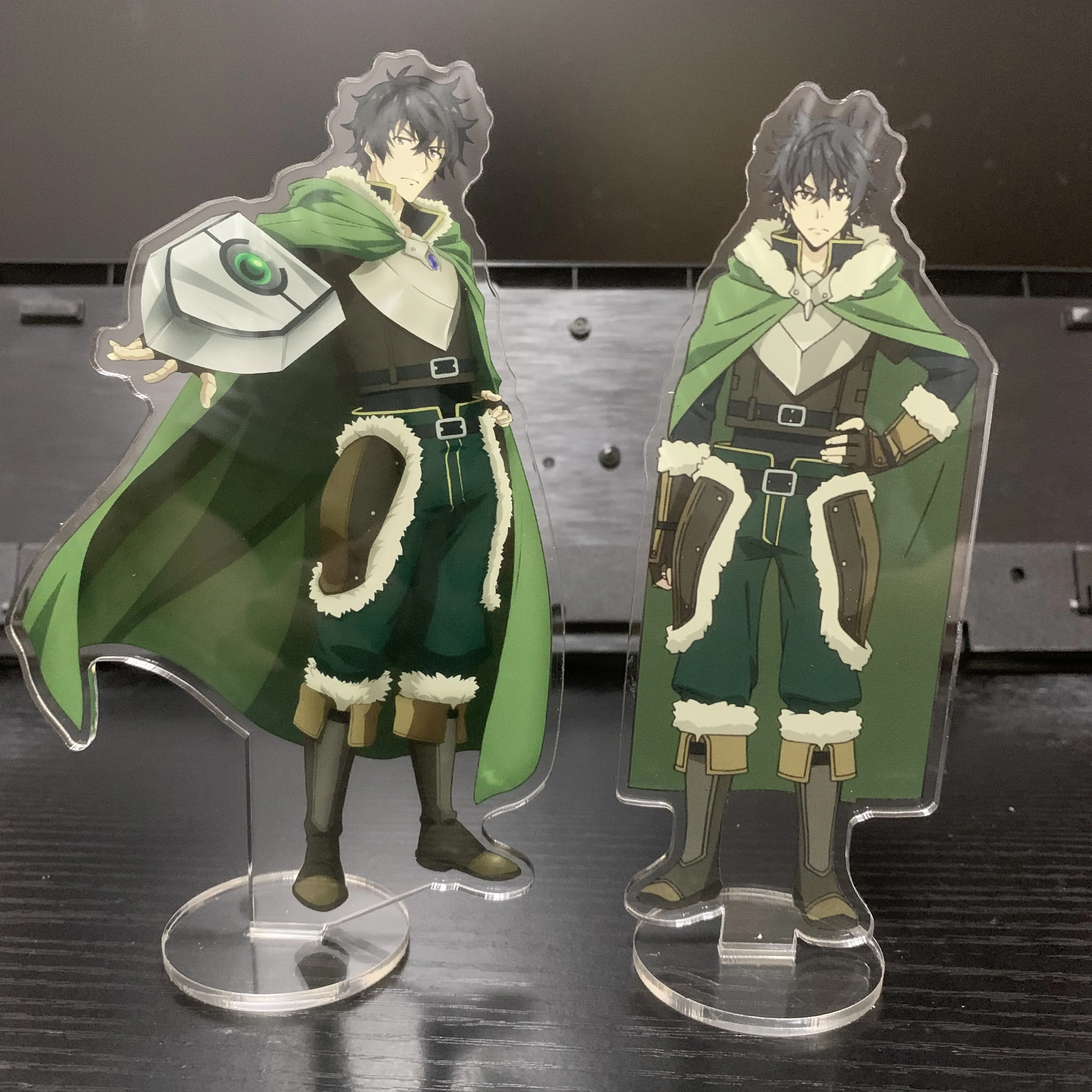 The rising of the shield hero Anime Figure Naofumi Iwatani Acrylic Stands Raphtaria Character Model Desk Decor Standing Sign Toy images - 6