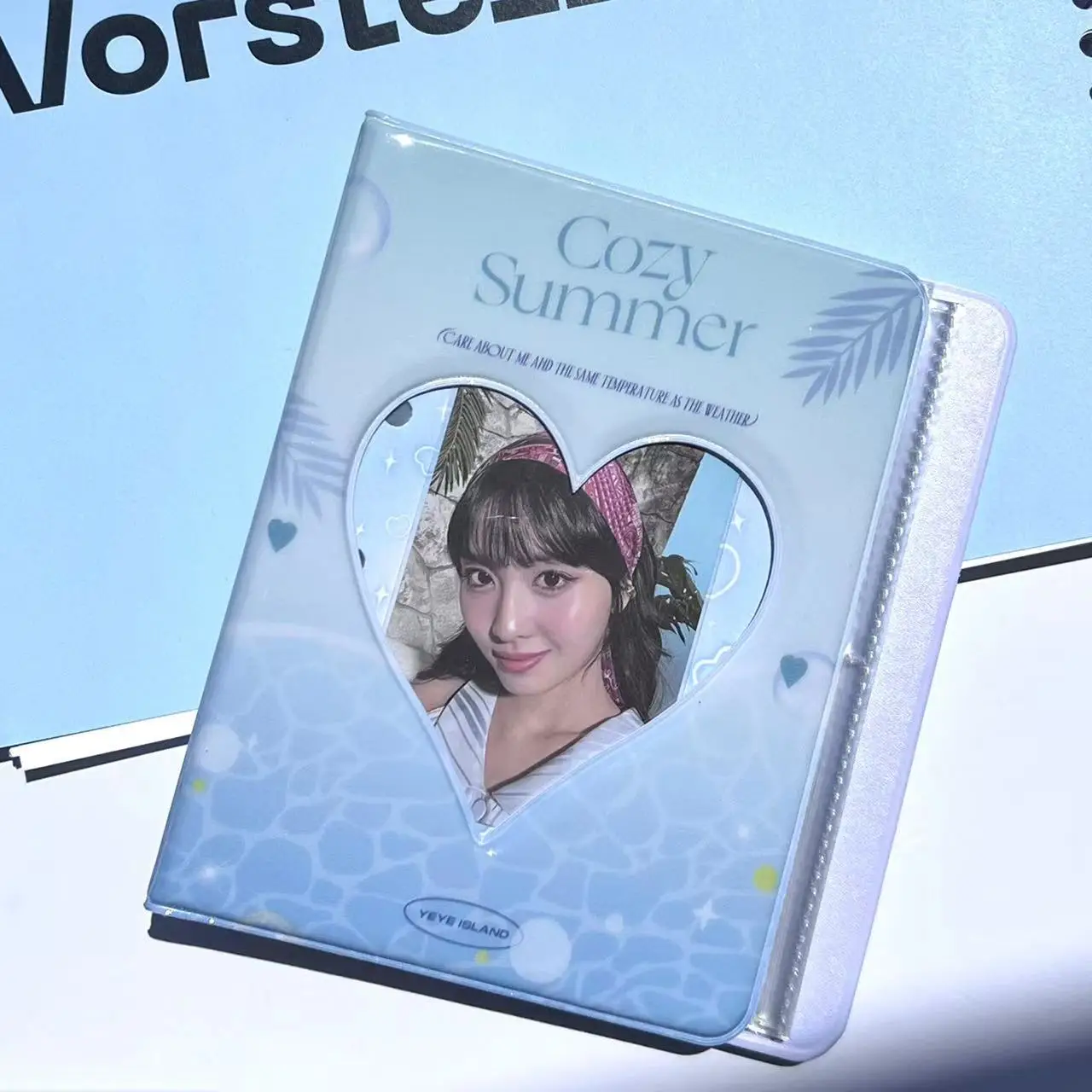 

Summer Island Photocard Holder Book Mini 3inch Idol Photo Collect Book Album For Polaroid Instax