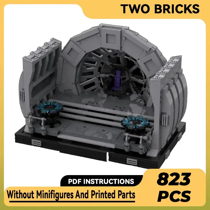Звездная модель фильма Moc строительные блоки тронная комната игровой набор