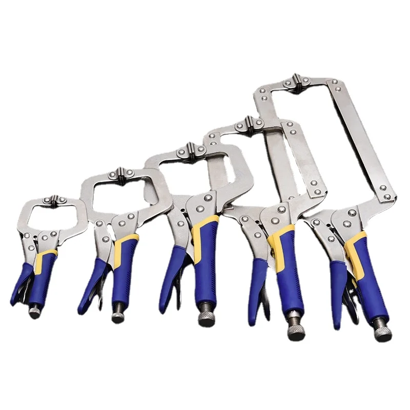 

Vice Weld Tool C-clamp Locking Fixing Welding 6''/9''/11''/14"/18"adjustable Pliers Pliers Hand Holders Grip Welding Quick