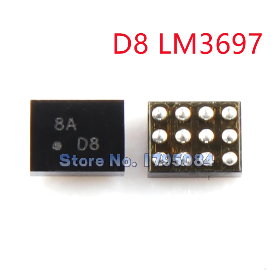 

10 шт. LM3697 LM3697YFQR mark D8 12pin контроль подсветки IC для OPPO A57 R9SK R9plus Vivo X5SL Y83 Xiaomi