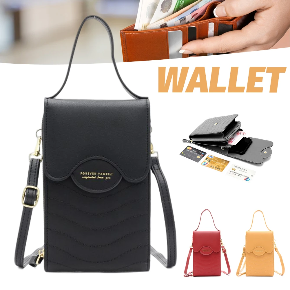 Certificate Clutch Bag Women's Moblie Phone Handheld Bags For Daily Large Capacity Zipper Buckle Wallets Ladies Purse Card Holde