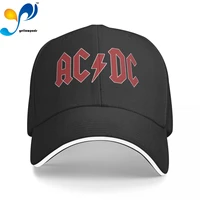 ac dc trucker cap snapback hat for men baseball mens hats caps for logo