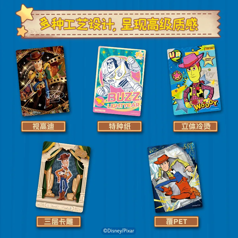 CARD.FUN НОВЫЕ коллекционные карточки Disney Toy Story, официальный мерч по фильму, мини-карточки, дизайнерские игрушки, подарок-сюрприз (art.: 3920db0ff2cea) - 3920db0ff2cea