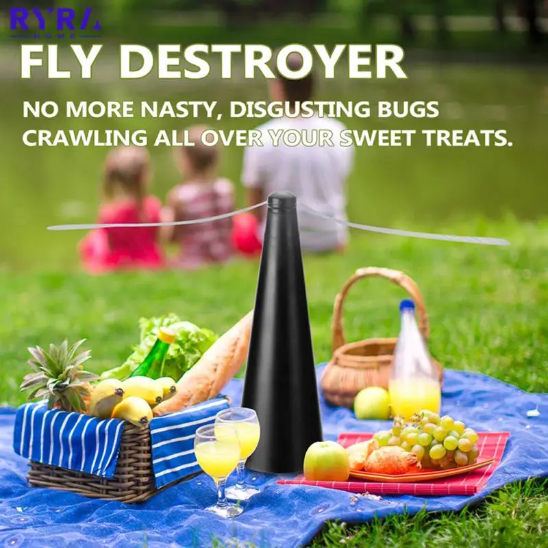 

Fly Repellent Fan For Outdoor Kitchen Ood Protector Flies Bugs USB Recharge Household Pest Repellent Table Fan Home Camping New