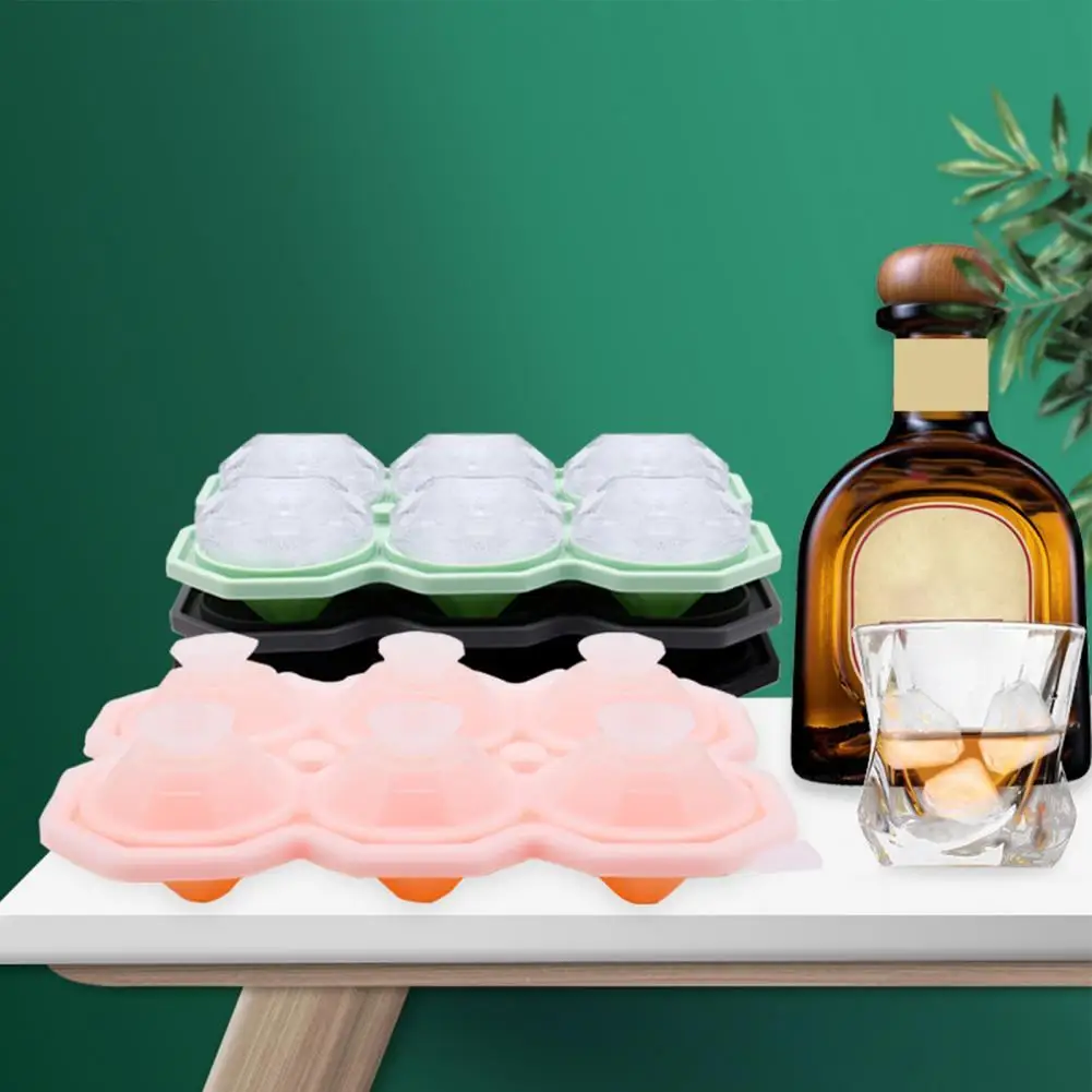 

Ice Cube Mold Convenient Portable Anti-deformation Spill Resistant Ice Tray for Party Ice Ball Mold Ice Cube Tray