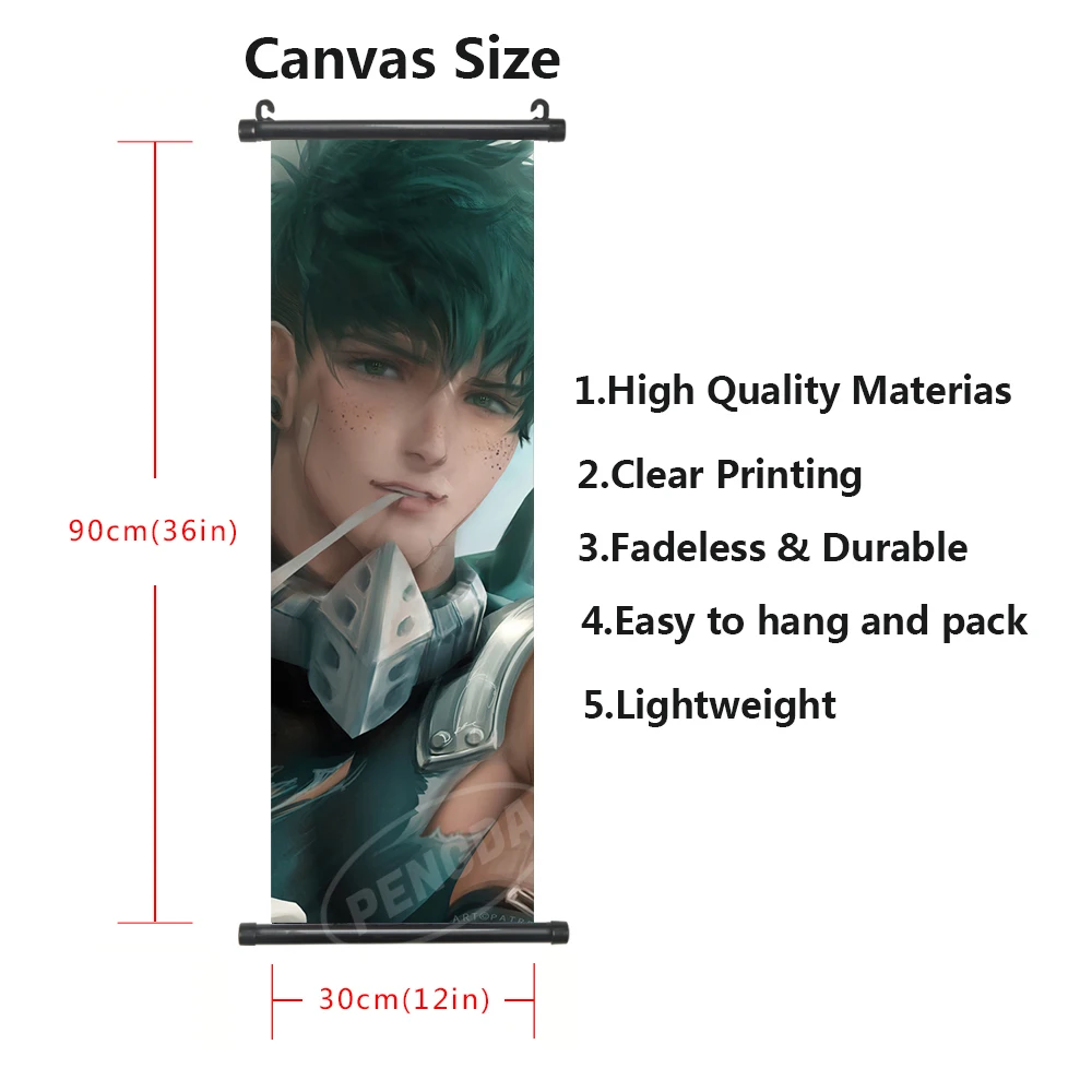 Плакат моя геройская академия Картина на холсте настенное искусство Аниме