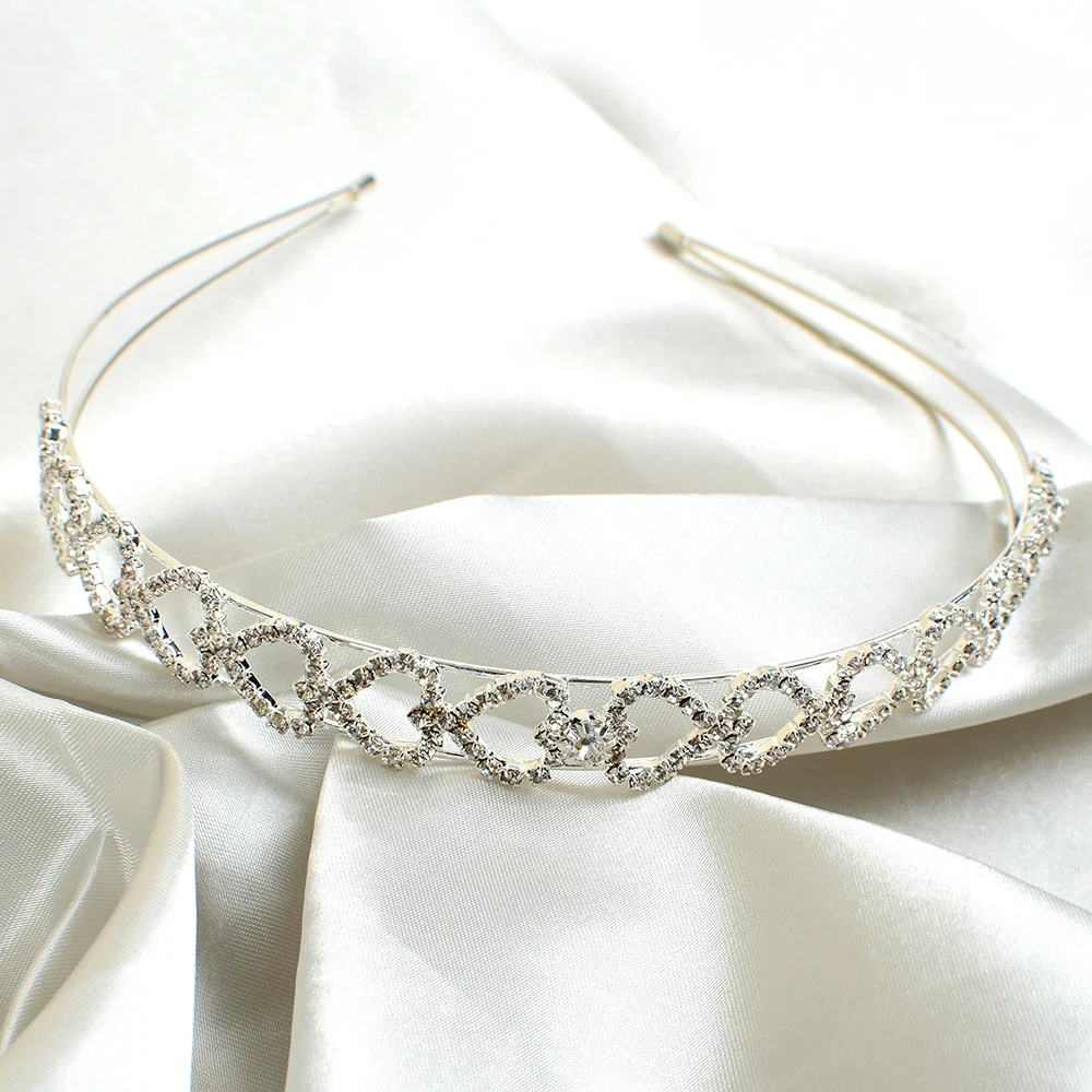 

Headdress Metal Comb Crystal Quartz Crown Tiara Raw Headband Jewelry Battette Mermaid Wedding Bridal Hair Accessories Headpiece