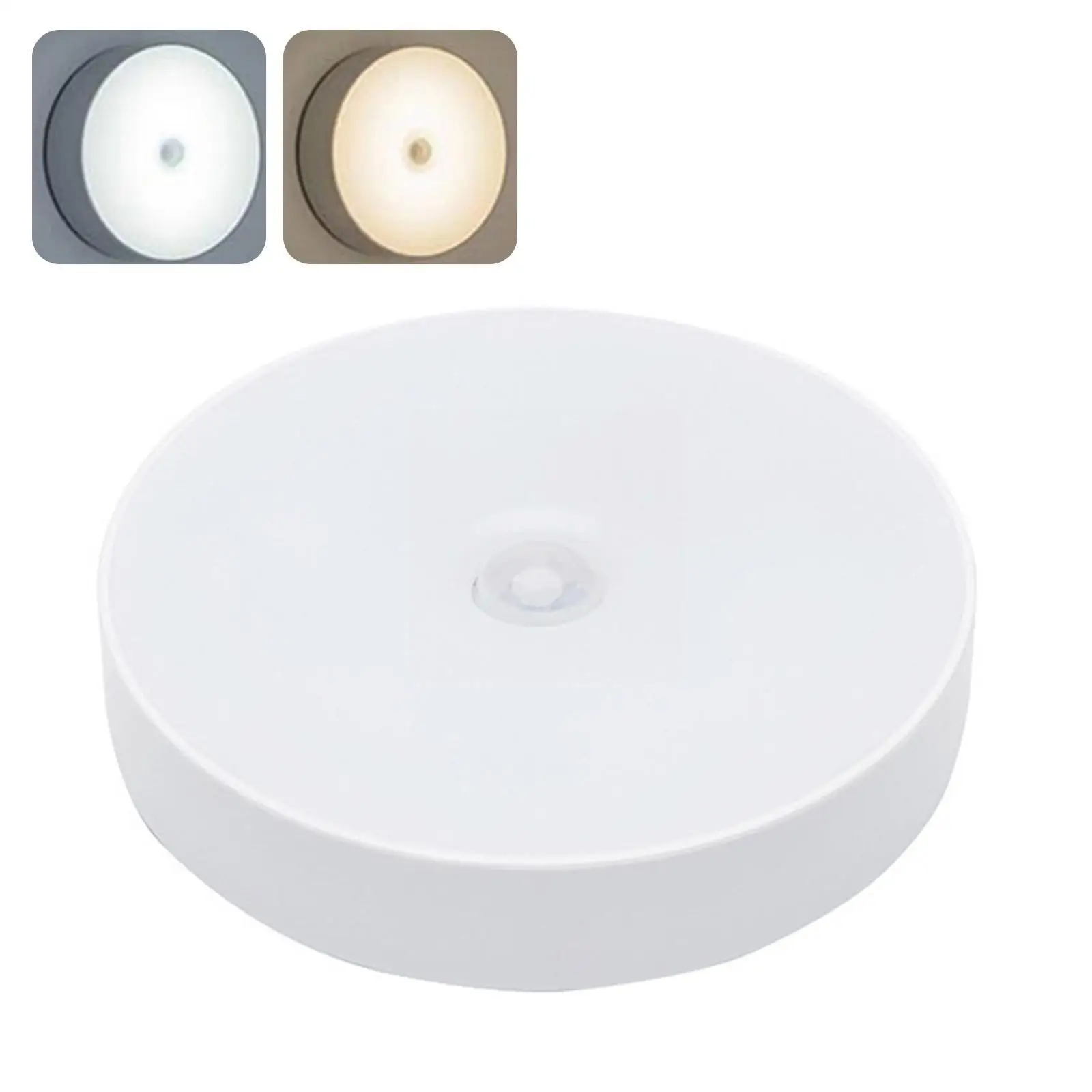 

Автоматический сенсорный беспроводной светодиодный ночсветильник, лампа для спальни, с аккумулятором, USB, энергосберегающая Индукционная ...