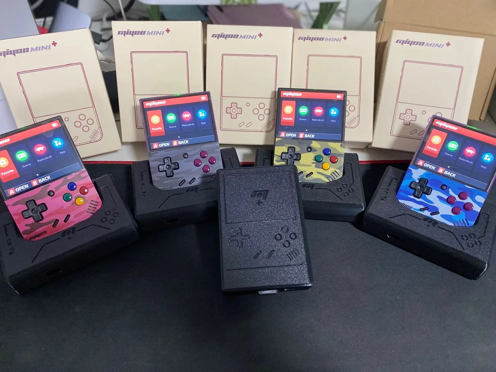 Портативная игровая консоль MIYOO MINI Plus V3, 3,5 дюйма