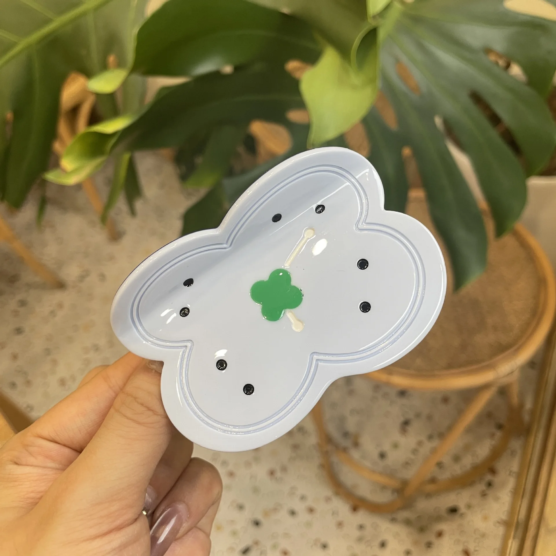 Новая мода креативный милый ацетатный будильник зажим для волос женщин