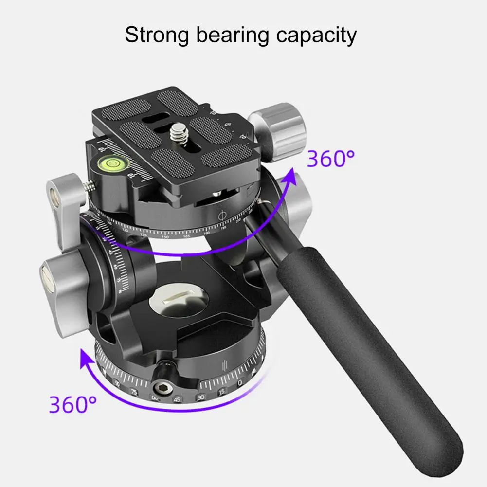 

Головка штатива для камеры практичная легкая гидравлическая головка штатива из алюминиевого сплава для съемки