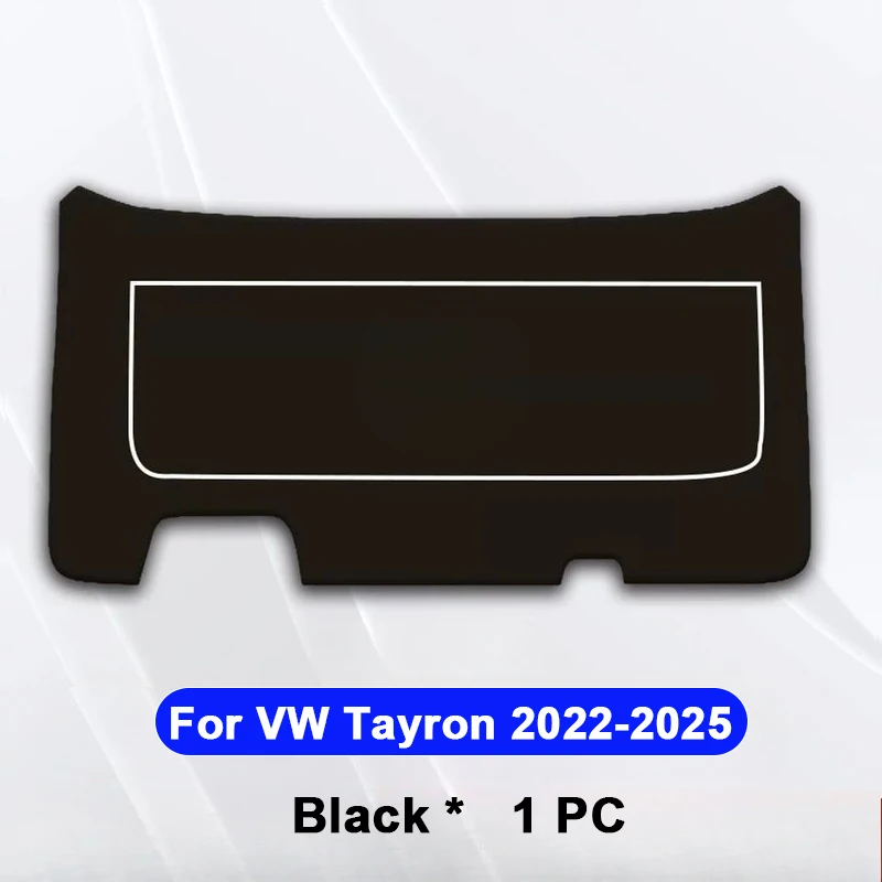 

Для Volkswagen Tayron VW Tayron X 2022-2025 автомобильный багажник задняя дверь Kick Pad кожаный анти-ударный коврик для двери багажника защита