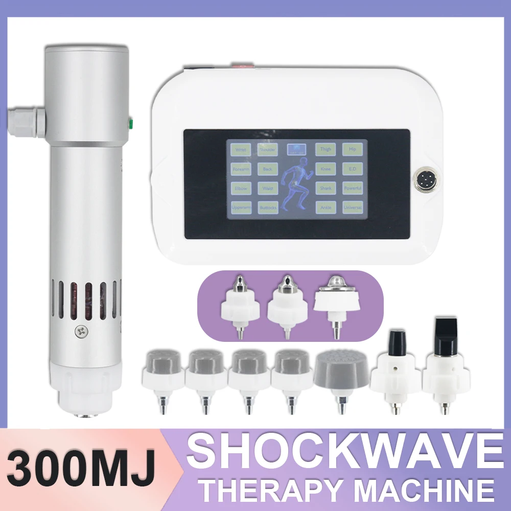 Аппарат для ударно-волновой терапии портативное массажное оборудование 300MJ