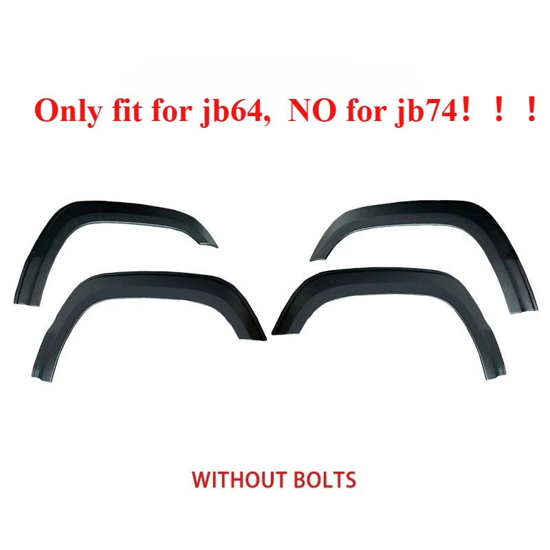 

Брызговики JB64, накладки на колесо для Suzuki Jimny JB64 2019 2020 2021 2022 2023, брызговики на колесо, брызговики для бровей