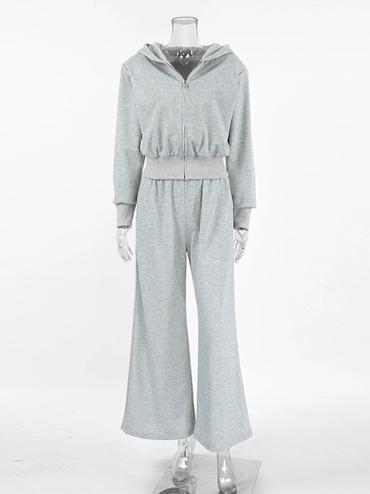 Aynaray женский однотонный спортивный костюм на зиму и весну 2024 комплект одежды