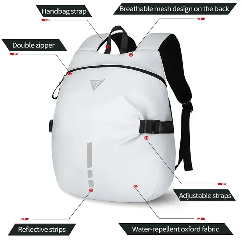 Рюкзак Motowolf мотоциклетный водонепроницаемый вместительная дышащая ткань