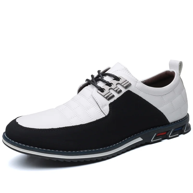 COSIDRAM Новая мужская обувь кожаная повседневная ручной работы шнуровка мужские