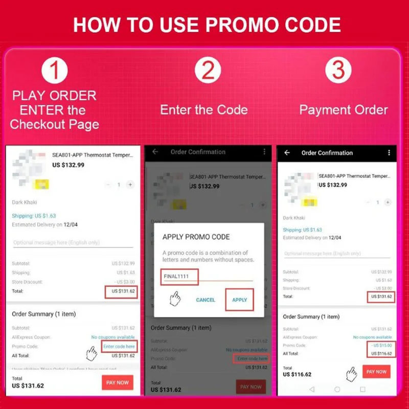 Рисунок 3 - Промо-код для Φ 2022 11