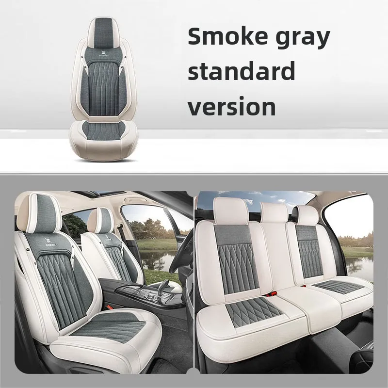 Leather Car Seat Cover For Hyundai I30 IX35 Creta Kona I40 Solaris I20 Tucson 2019 2021 Santa Fe Elantra Accent Accessories