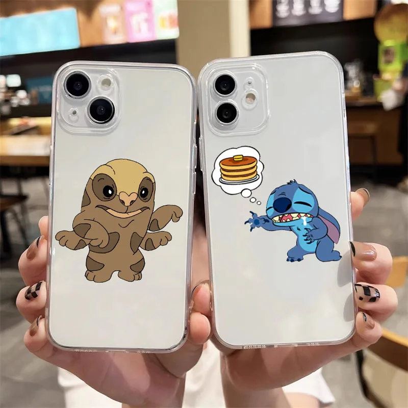 Фото Y-13 Lovely Stitch Transparent Case for Infinix Note S5 Lite Smart 4 4C 5 6 Zero 8 8i X Neo Hot 9 Play Pro №4
