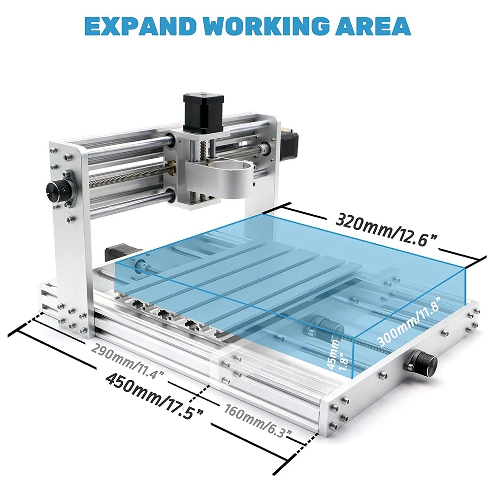 

Комплект для модернизации оси Y 3018 CNC