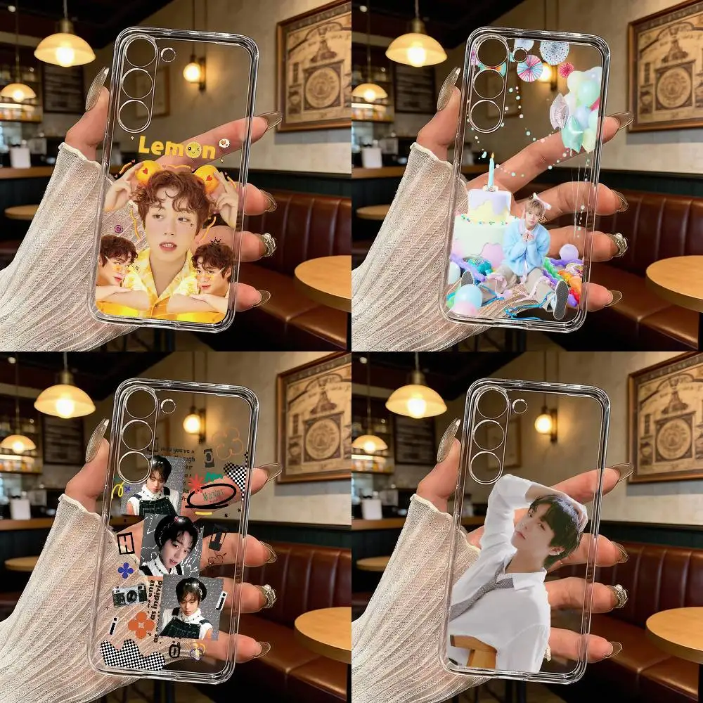 Фото Чехол для телефона P-Park J-Jihoon W-Weak H-Hero для Samsung Galaxy A71, A70, A52, A51, A40, A30, прозрачный чехол №1