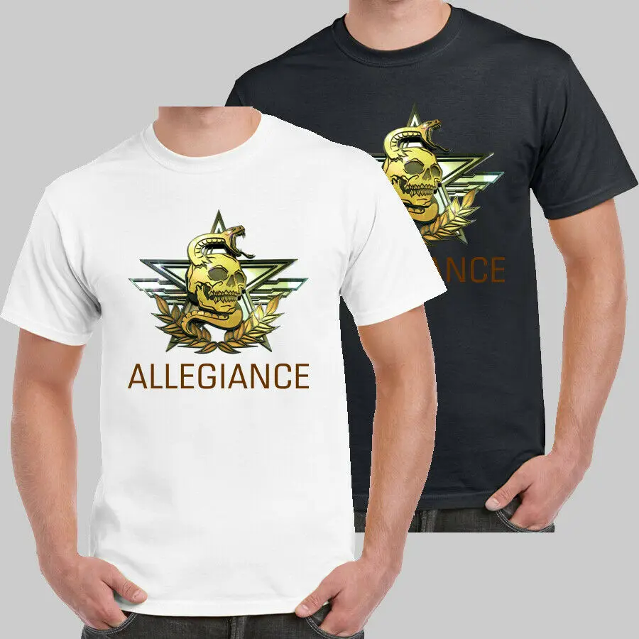 

Allegiance Faction Logo Russian Forces Spetsnaz Jackals Chimera T-shirt Premium Cotton Short Sleeve O-Neck Mens