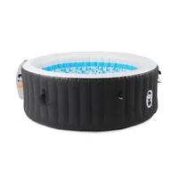 wholesale price indoor 4 person 6 person rectangular portable swimming pool inflatable hot tub