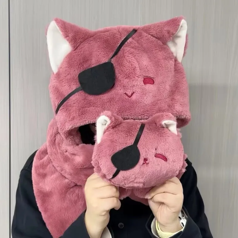 Аниме игра WIND BREAKER косплей Hayato Suo шарф шляпа зимнее тепло плюшевый очаровательный