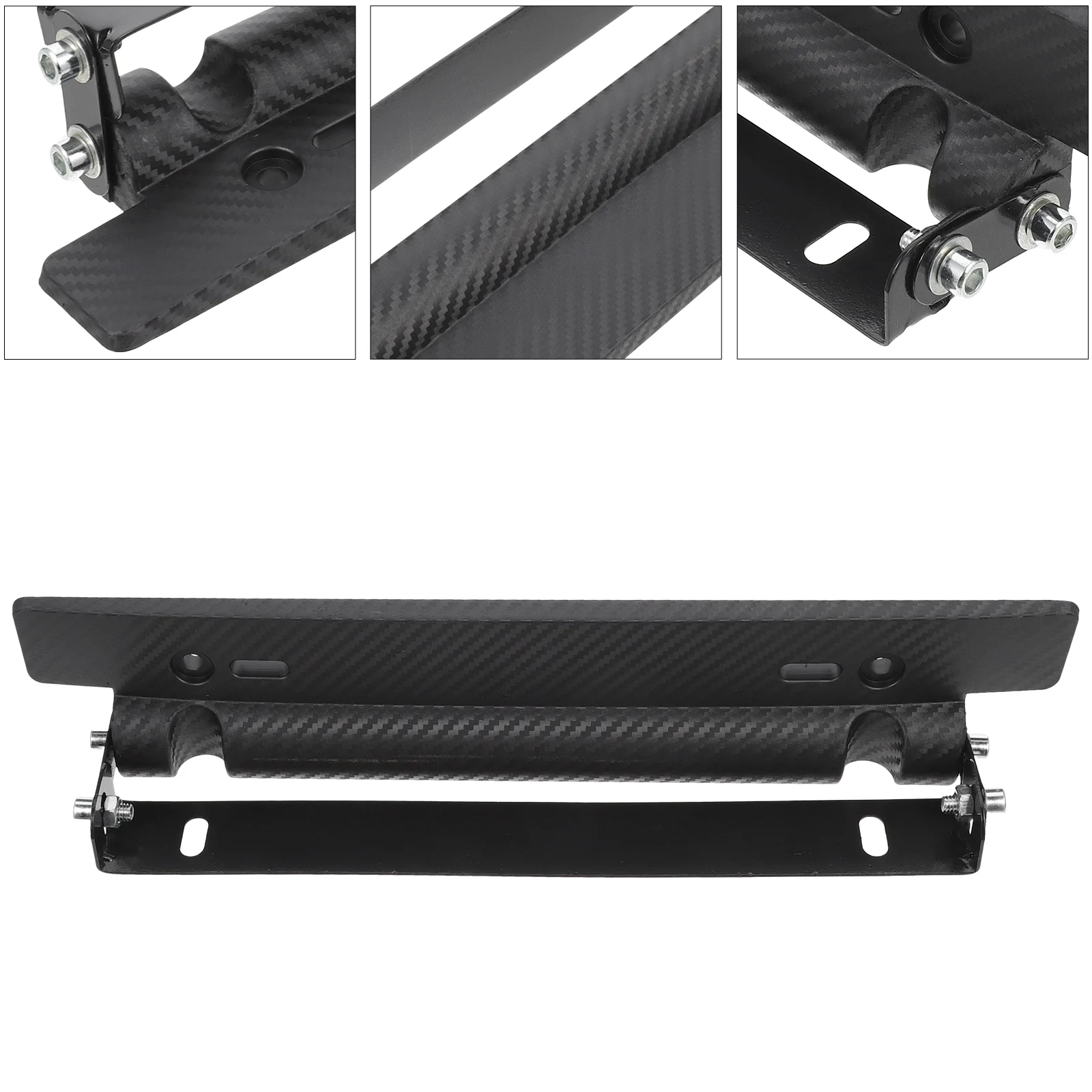 

Car Modified License Plate Licence Frame Holder Supplies Auto Number Stand Bracket Iron Accessories