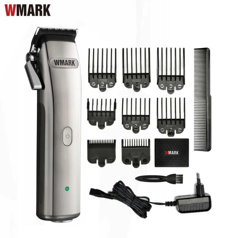 

Professional Hair Clippers For Men,Cordless Haircutting Machine,Blade 9000RPM Motor 4400 Battery Hair Trimmer 2022 WMARK NG-9001
