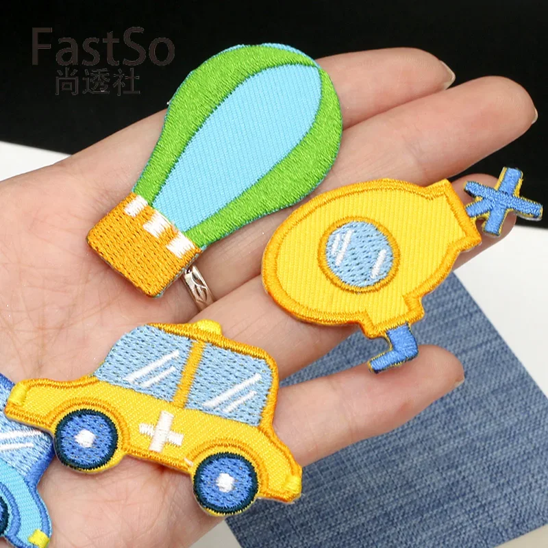 Патчи автомобильные наклейки патчи для одежды с помощью утюга вышивка плавкая