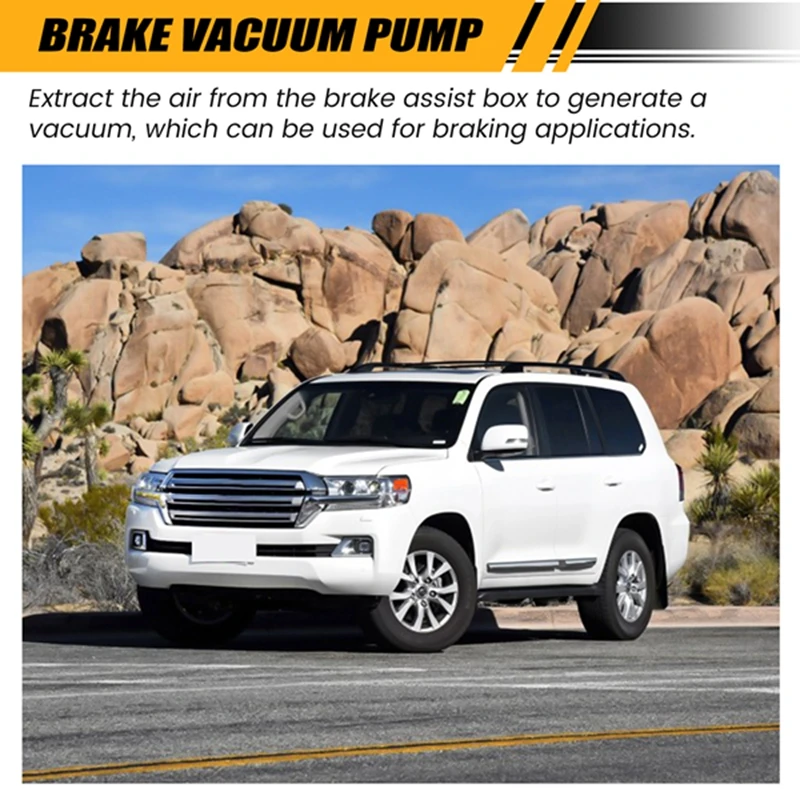 Brake Vacuum Pump For Toyota Land Cruiser VDJ200 Lexus LX450D 460 570 VDJ201 1VDFTV 29300-0W052 29300-0W053 29300-0W050